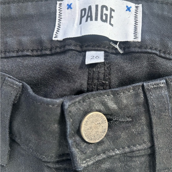 Paige Size 26, Verdugo Ankle Jeans, waist is 14, length is 28 - Picture 4 of 5